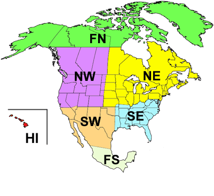 map of usa and mexico. As an example, USA:FN
