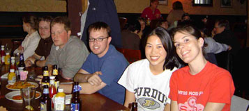 grad students at bug n brew